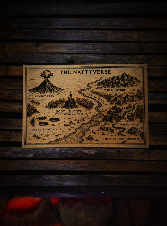 The Nattyverse Map (First Edition)