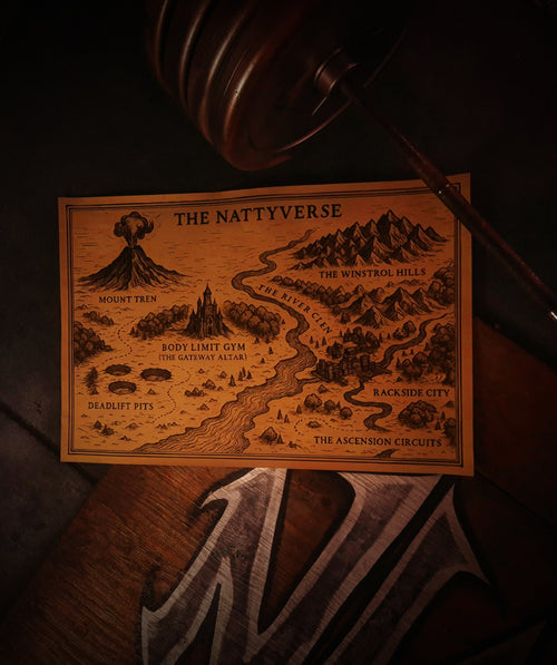 The Nattyverse Map (First Edition)